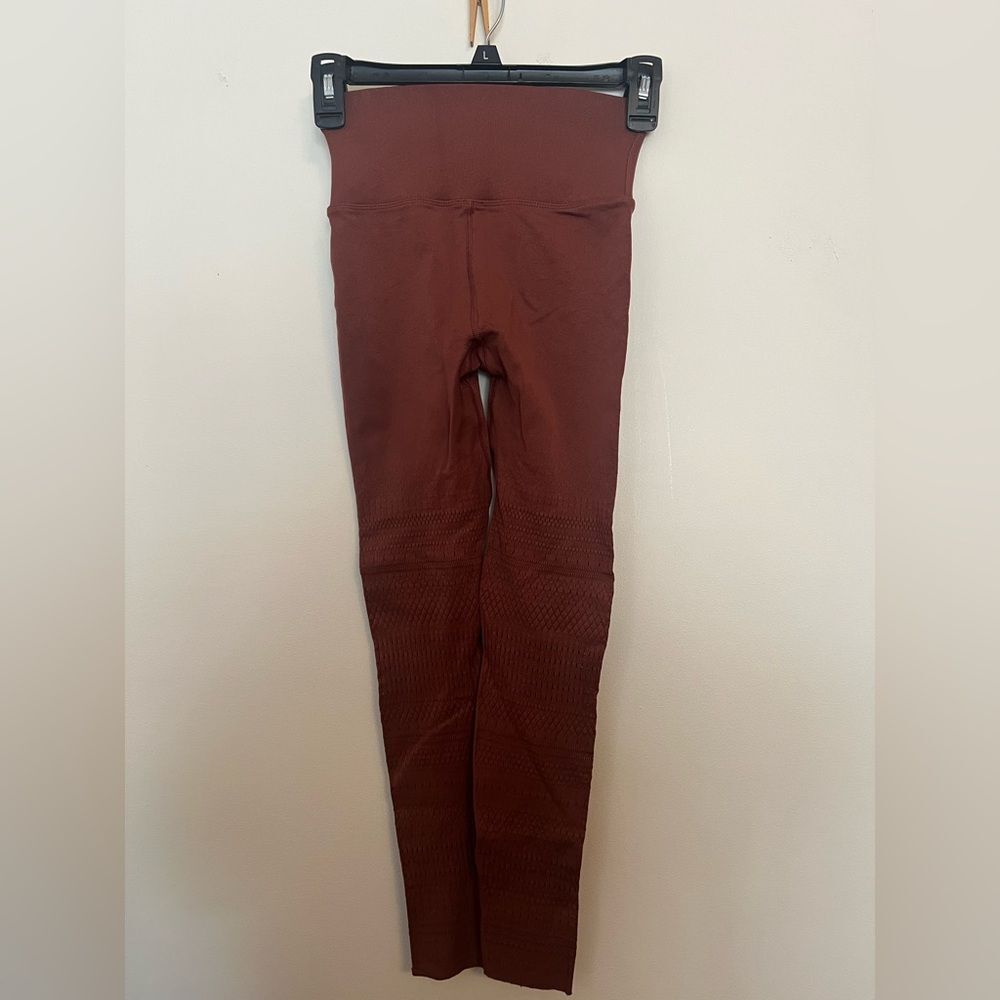 Fabletics High-Waist Leggings in Brown